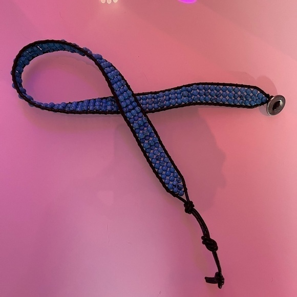 Lulu Dharma turquoise wrap bracelet - Picture 1 of 3